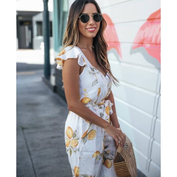 HOST PICK!! For Love and Lemons Limonada Jumpsuit - Picture 4 of 6